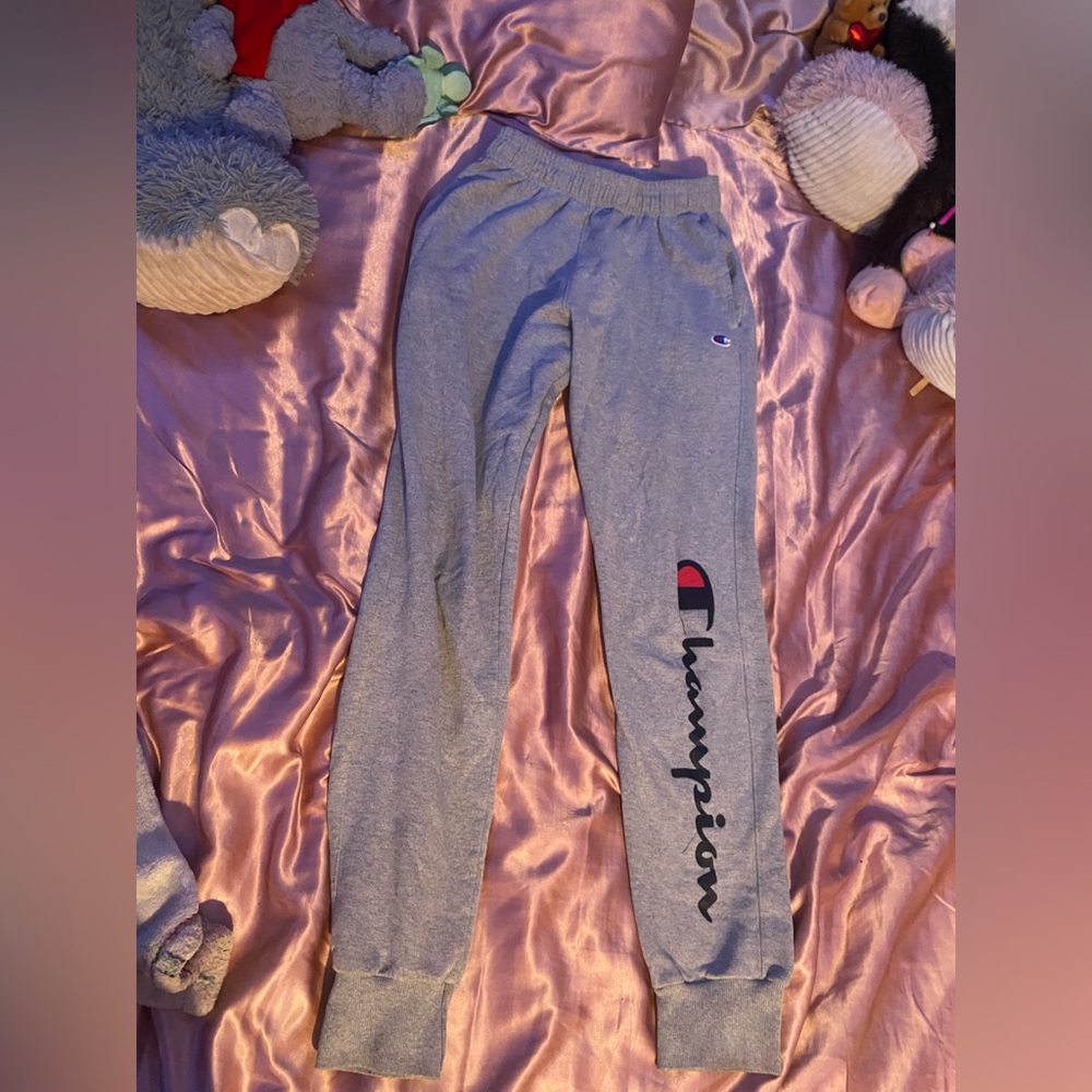 boys grey sweat pants